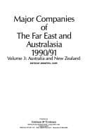 Tapa de Major Companies of the Far East and Australasia  1990-1991 Vol. 3