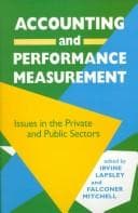 Tapa de Accounting and Performance Measurement