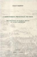 Tapa de Carpentier's Proustian Fiction:The Influence of Marcel Proust on Alejo Carpentier (Monografías A)