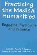 Tapa de Practicing the medical humanities