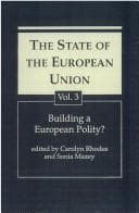Tapa de Building a European polity?