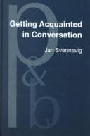 Tapa de Getting Acquainted in Conversation