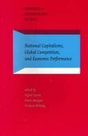 Tapa de National capitalisms, global competition, and economic performance