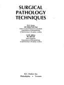Tapa de Surgical Pathology Techniques