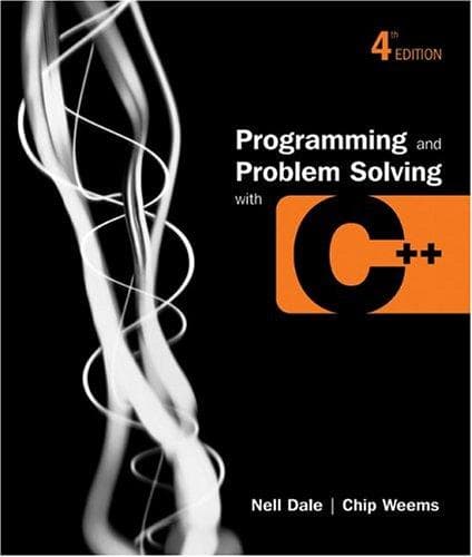 Tapa de Programming and Problem Solving With C++