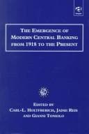 Tapa de Emergence of Modern Central Banking from 1918 to the Present