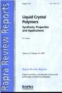 Tapa de Liquid Crystal Polymers