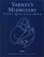 Tapa de Varney's midwifery study question book