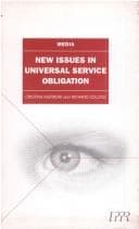 Tapa de New Issues in Universal Service Provision (Media & Communications)