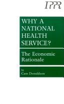 Tapa de Why a National Health Service?