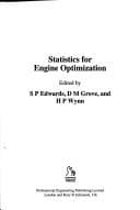 Tapa de Statistics for Engine Optimization