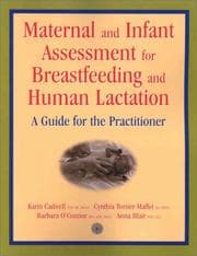 Tapa de Maternal and Infant Assessment for Breastfeeding and Human Lactation