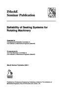 Tapa de Reliability of Sealing Systems for Rotating Machinery (IMechE Seminar Publications)