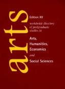 Tapa de Postgraduate Studies in Arts, Humanities, Economics, and Social Science (Edition XII Worldwide Directory of Postgraduate Studies)