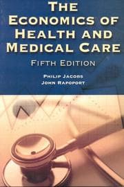 Tapa de The Economics of Health and Medical Care