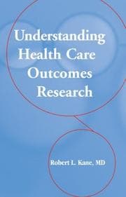 Tapa de Understanding health care outcomes research