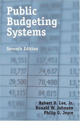 Tapa de Public Budgeting Systems