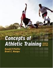 Tapa de Concepts of athletic training