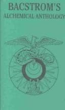 Tapa de Sigismond Bacstrom's Alchemical Anthology