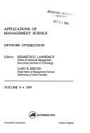 Tapa de Applications of Management Science: Network Optimization