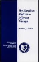 Tapa de The Hamilton-Madison-Jefferson Triangle