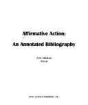 Tapa de Affirmative Action