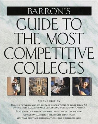 Tapa de Guide to the Most Competitive Colleges