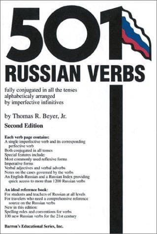 Tapa de 501 Russian verbs
