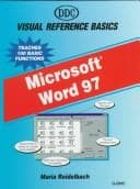 Tapa de Microsoft Word 97 (Visual Reference Basics)