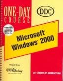 Tapa de Windows 2000 One Day Course