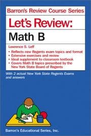 Tapa de Let's Review Math B