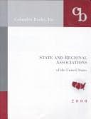 Tapa de State and Regional Associations of the United States, 2000 (State and Regional Associations of the United States, 12th ed)
