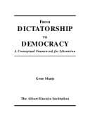 Tapa de From dictatorship to democracy