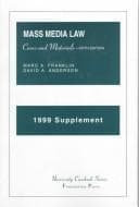 Tapa de 1999 Supplement to Cases and Materials on Mass Media Law