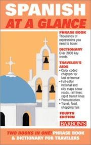 Tapa de Spanish At a Glance