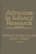 Tapa de Advances in infancy research