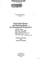 Tapa de Real Estate Booms and Banking Busts