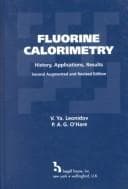 Tapa de Fluorine calorimetry