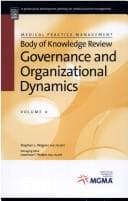 Tapa de Governance and Organizational Dynamics