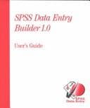 Tapa de SPSS Data Entry Builder 1.0 User's Guide
