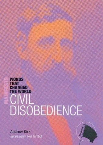 Tapa de Civil disobedience