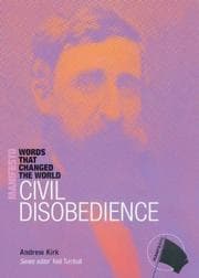 Tapa de Civil disobedience
