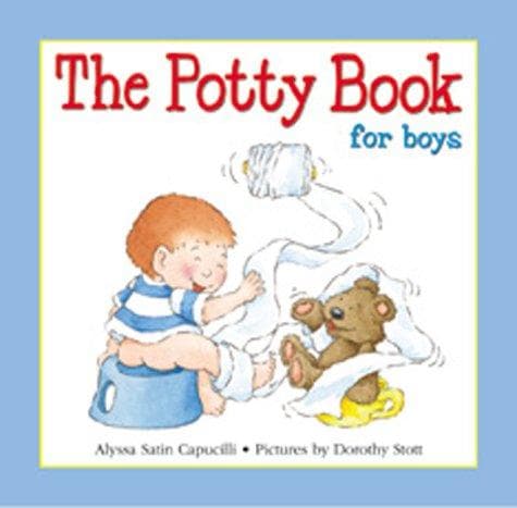 Tapa de The potty book for boys