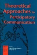 Tapa de Theoretical approaches to participatory communication