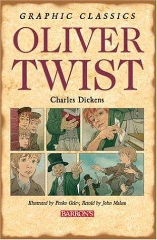 Tapa de Oliver Twist (Graphic Classics)