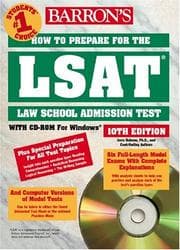 Tapa de How to Prepare for the LSAT with CD-ROM
