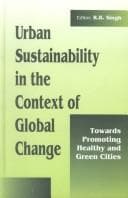 Tapa de Urban Sustainability in the Context of Global Change