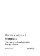 Tapa de Politics Without Frontiers (Project Report)