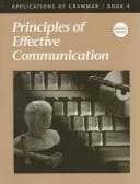 Tapa de Principles of effective communication