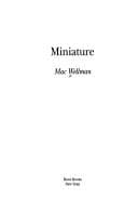 Tapa de Miniature
